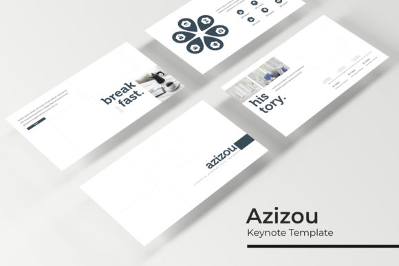 Azizou Keynote Template: 150+ Slides for Stunning Presentations