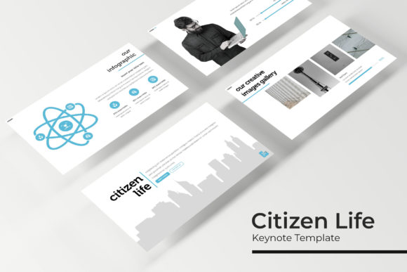 Citizen Life: A Versatile Keynote Template for Modern Design