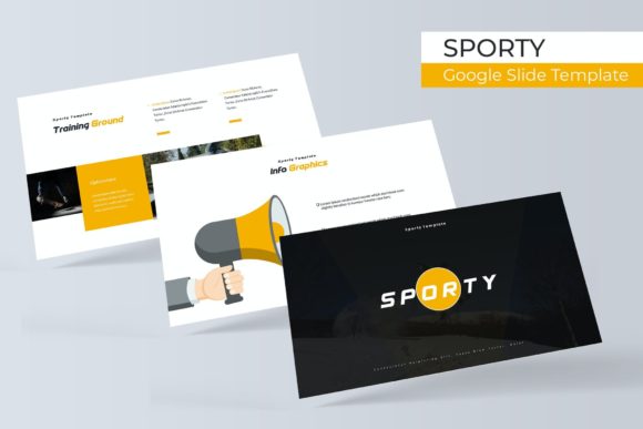Create Dynamic Presentations with Sporty Google Slide Template