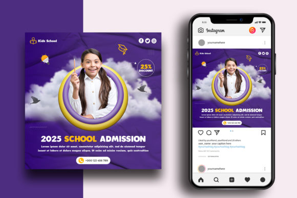 Create Engaging Kids Education Social Media Posts