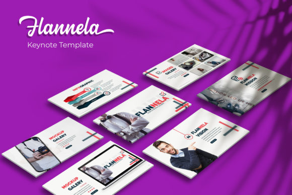 Flannela Keynote Template: Elevate Your Presentations