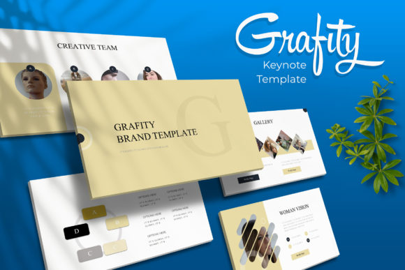 Grafity Keynote Template: Dynamic Presentation Design
