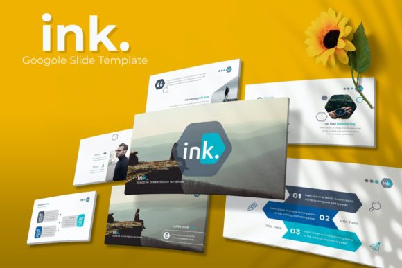 Ink. Google Slide Template: Premium Design Features
