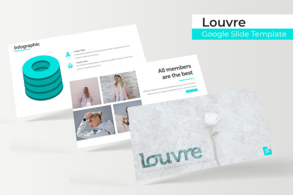 Louvre Google Slide Template: Elegant Design for Presentations