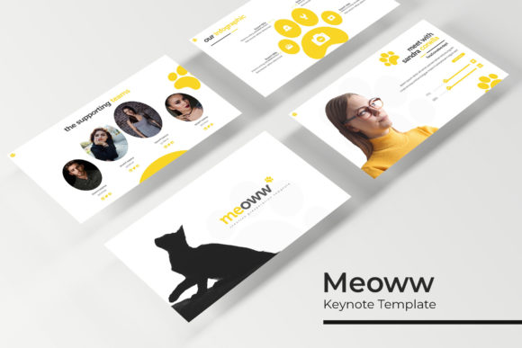 Meoww Keynote Template: 150+ Slides for a Polished Presentation