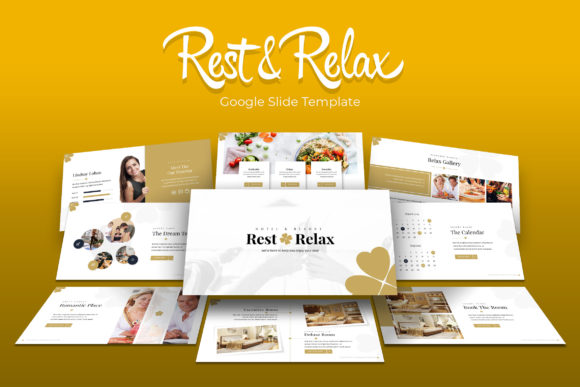 Rest & Relax Google Slide Template: A Complete Design Kit