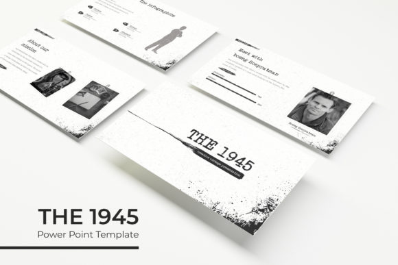 The 1945 Power Point Template: A Complete Presentation Kit