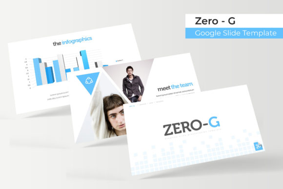 Zero - G Google Slide Template: Modern Design Assets
